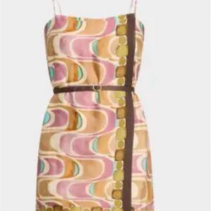 Colorful Patterned Women's Dress
